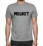 Musket Grey Mens Short Sleeve Round Neck T-Shirt 00018 - Grey / S - Casual