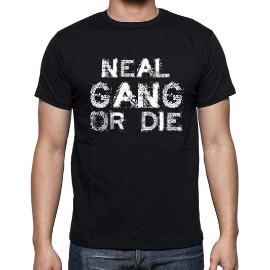 Neal Family Gang Tshirt Mens Tshirt Black Tshirt Gift T-Shirt 00033 - Black / S - Casual