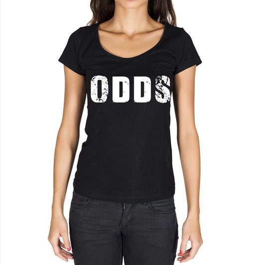 Odds Womens Short Sleeve Round Neck T-Shirt - Casual