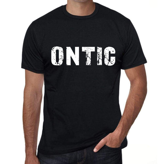 Ontic Mens Retro T Shirt Black Birthday Gift 00553 - Black / Xs - Casual