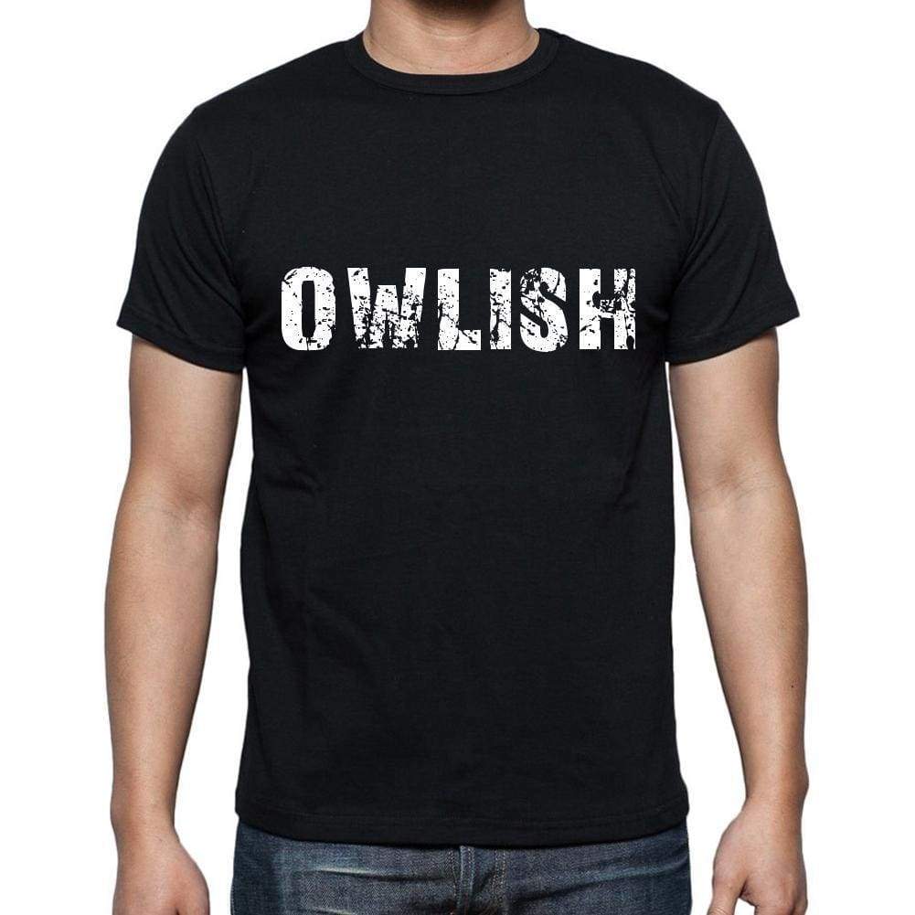 Owlish Mens Short Sleeve Round Neck T-Shirt 00004 - Casual