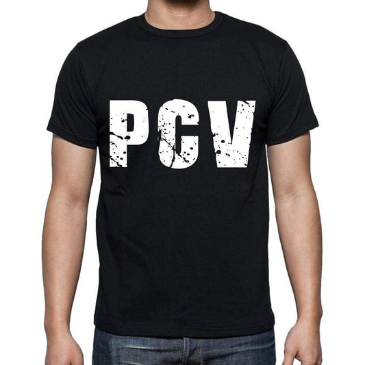 Pcv Men T Shirts Short Sleeve T Shirts Men Tee Shirts For Men Cotton Black 3 Letters - Casual