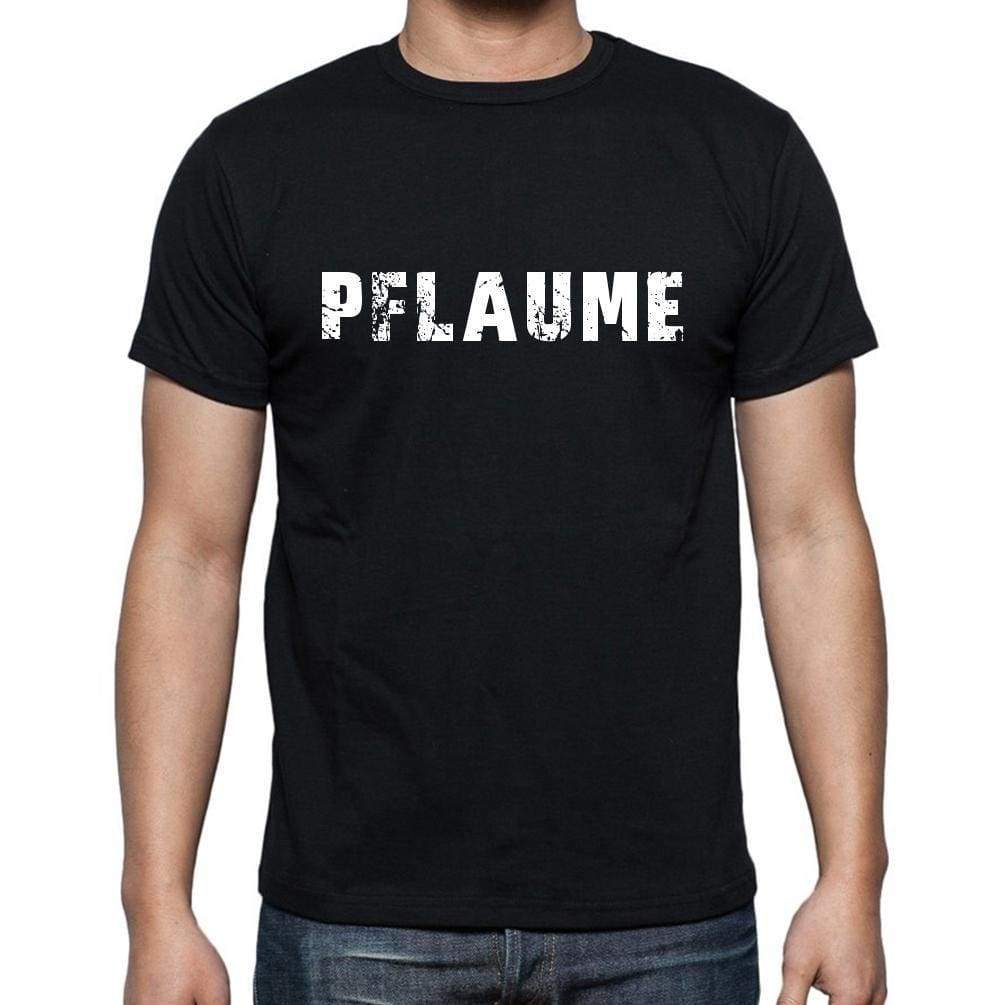 Pflaume Mens Short Sleeve Round Neck T-Shirt - Casual