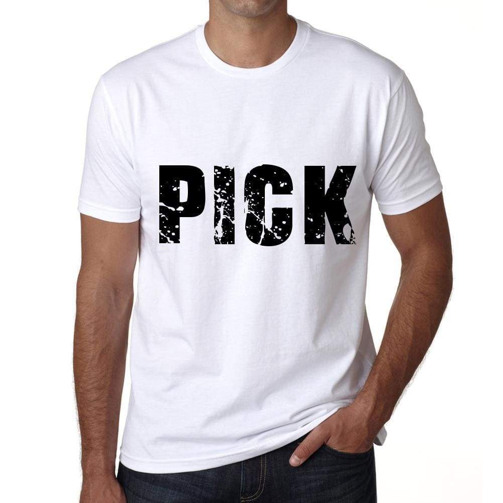 Pick Mens T Shirt White Birthday Gift 00552 - White / Xs - Casual