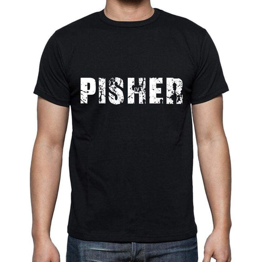 Pisher Mens Short Sleeve Round Neck T-Shirt 00004 - Casual