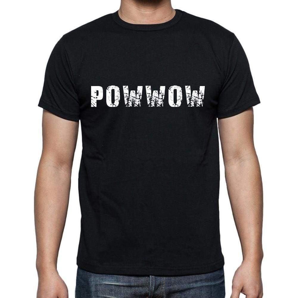 Powwow Mens Short Sleeve Round Neck T-Shirt 00004 - Casual