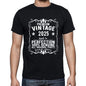 Premium Vintage Year 2025 Black Mens Short Sleeve Round Neck T-Shirt Gift T-Shirt 00347 - Black / S - Casual