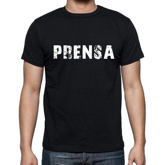 Prensa Mens Short Sleeve Round Neck T-Shirt - Casual