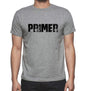 Primer Grey Mens Short Sleeve Round Neck T-Shirt 00018 - Grey / S - Casual