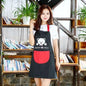 Abrasion Hand Apron Female Waterproof And Oil-proof Hooded Kitchen Sleeveless Overalls Hanging Neck Easy To Take Off CB4518/O