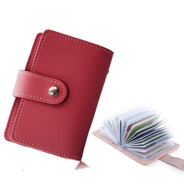 APP BLOG Women Men Passport Cover ID Credit Business Cards Holder Wallet Card Bag Case Femme Carteira Mujer For Documents 2018