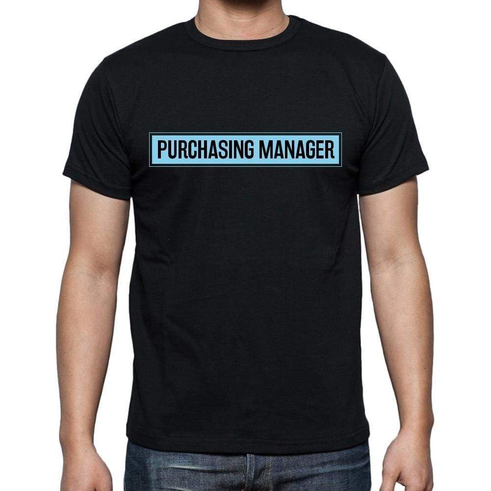 Purchasing Manager t shirt, mens t-shirt, occupation, S Size, Black, Cotton - ULTRABASIC