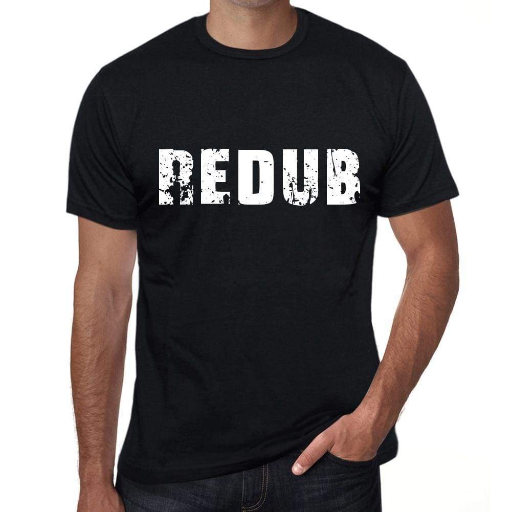 Redub Mens Retro T Shirt Black Birthday Gift 00553 - Black / Xs - Casual