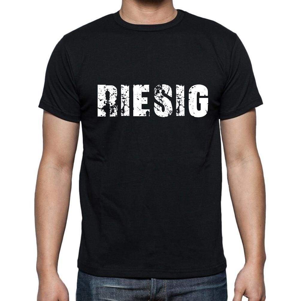 Riesig Mens Short Sleeve Round Neck T-Shirt - Casual