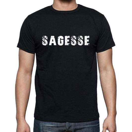 Sagesse French Dictionary Mens Short Sleeve Round Neck T-Shirt 00009 - Casual