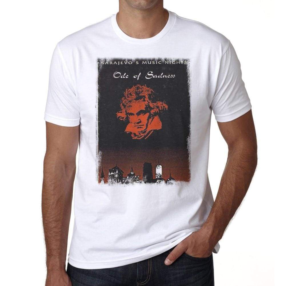 Sarajevos Ode Of Sadness Tshirt Mens Tee White 100% Cotton Actors 00062