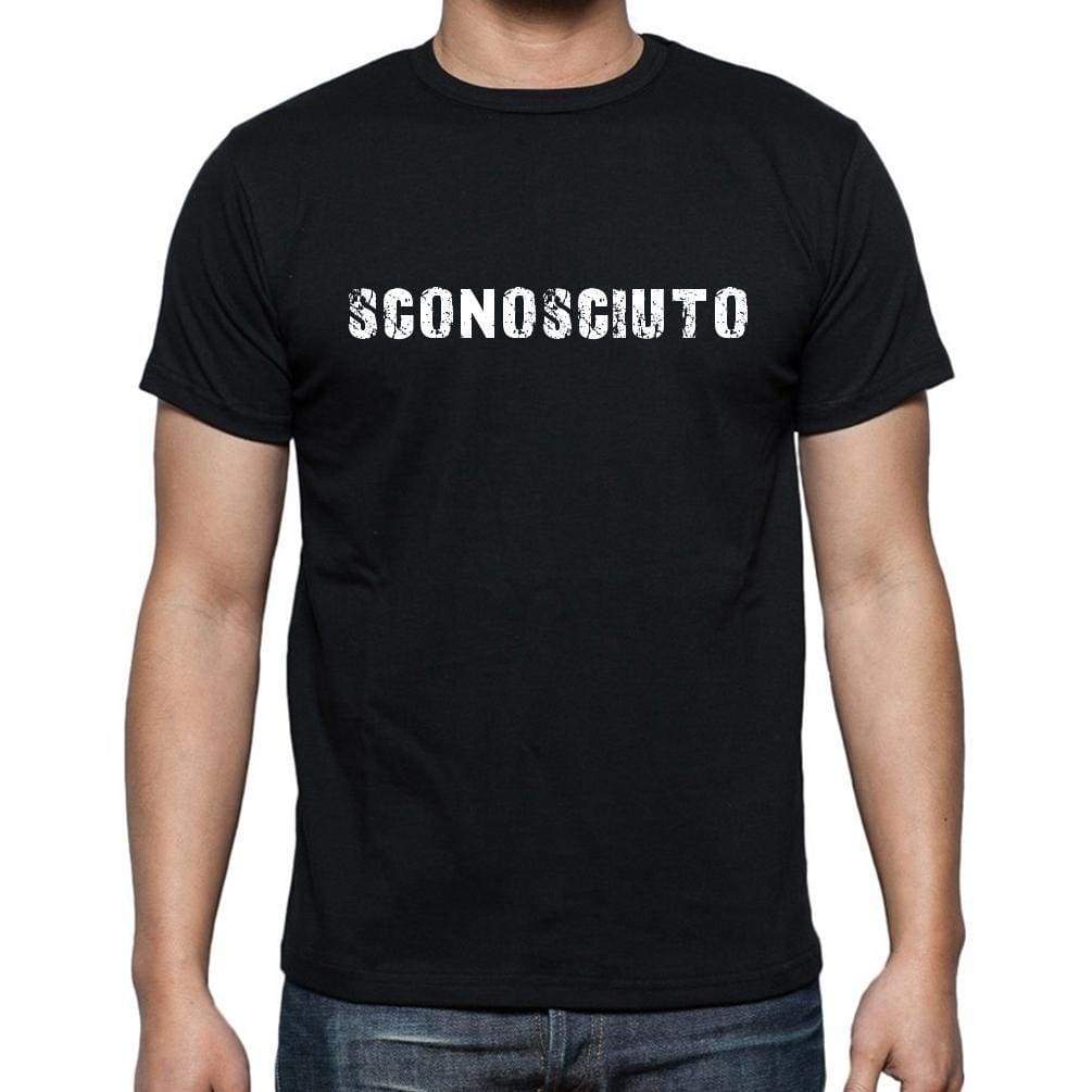 Sconosciuto Mens Short Sleeve Round Neck T-Shirt 00017 - Casual