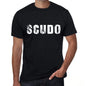 Scudo Mens Retro T Shirt Black Birthday Gift 00553 - Black / Xs - Casual