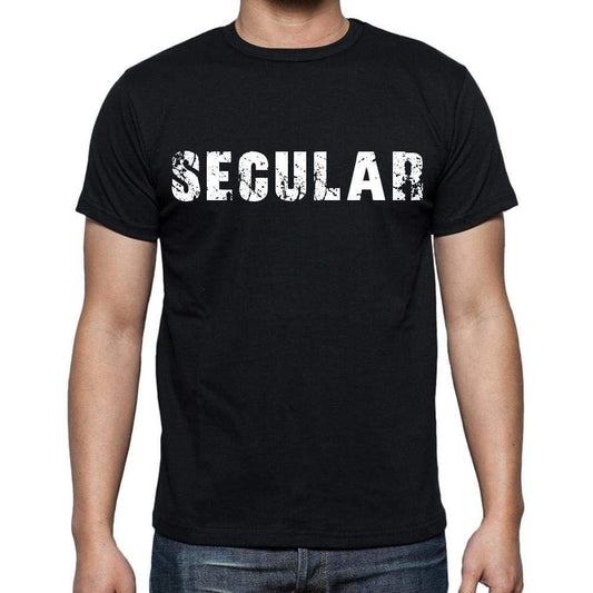 Secular Mens Short Sleeve Round Neck T-Shirt - Casual
