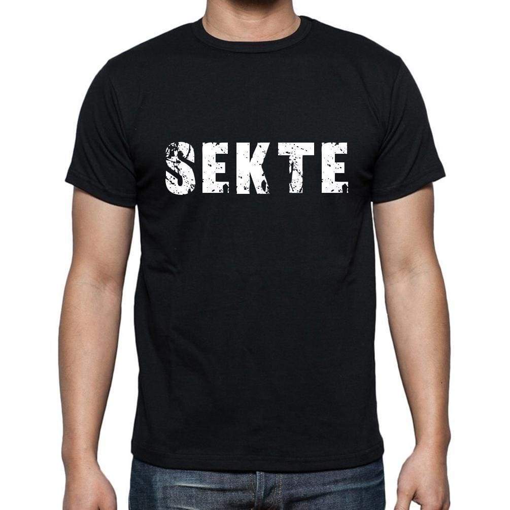 Sekte Mens Short Sleeve Round Neck T-Shirt - Casual