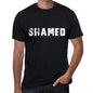 Shamed Mens Vintage T Shirt Black Birthday Gift 00554 - Black / Xs - Casual