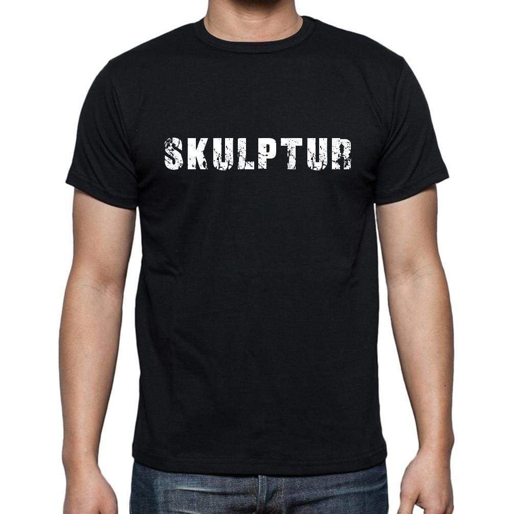 Skulptur Mens Short Sleeve Round Neck T-Shirt - Casual