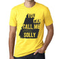 Solly You Can Call Me Solly Mens T Shirt Yellow Birthday Gift 00537 - Yellow / Xs - Casual