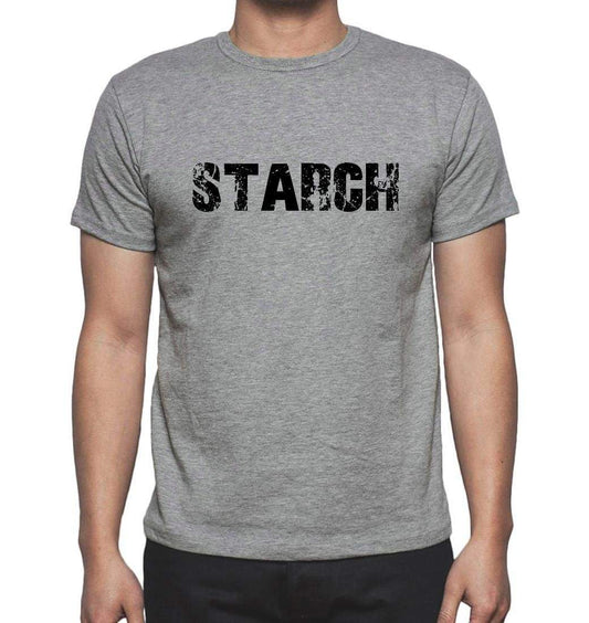 Starch Grey Mens Short Sleeve Round Neck T-Shirt 00018 - Grey / S - Casual