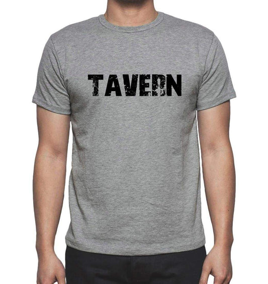 Tavern Grey Mens Short Sleeve Round Neck T-Shirt 00018 - Grey / S - Casual