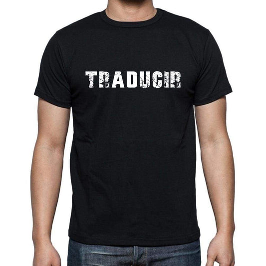 Traducir Mens Short Sleeve Round Neck T-Shirt - Casual