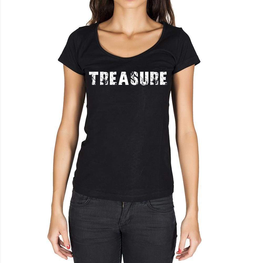 Treasure Womens Short Sleeve Round Neck T-Shirt - Casual