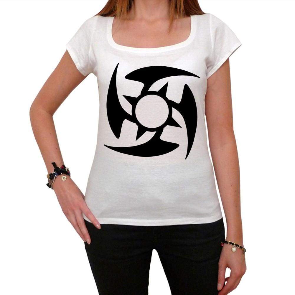 Tribal Star Tattoo Womens Short Sleeve Scoop Neck Tee 00161