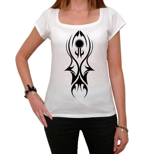 Tribal Tattoo 3 Womens Short Sleeve Scoop Neck Tee 00161