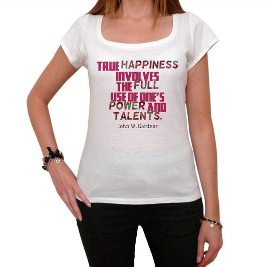 True Happiness Involves White Womens T-Shirt 100% Cotton 00168