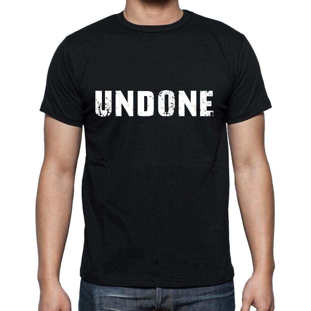 undone ,Men's Short Sleeve Round Neck T-shirt 00004 - Ultrabasic