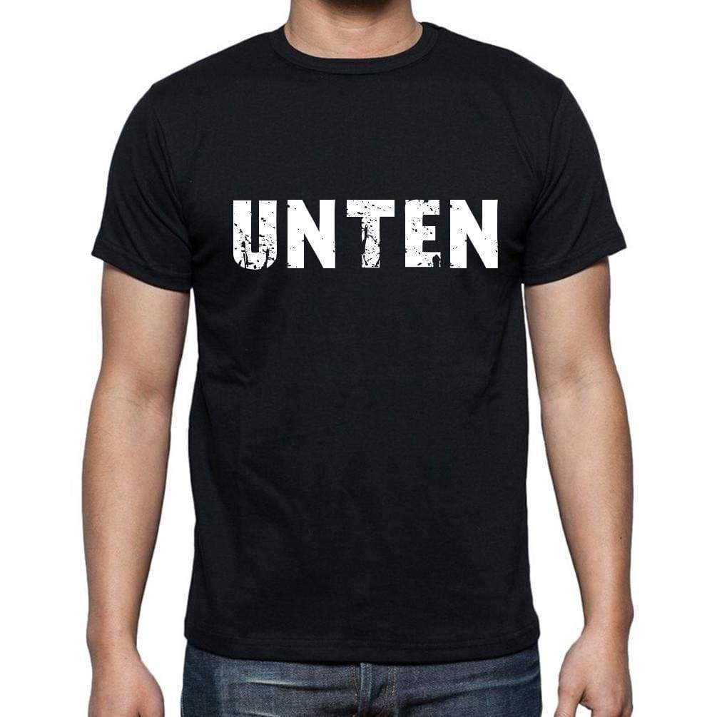 Unten Mens Short Sleeve Round Neck T-Shirt - Casual