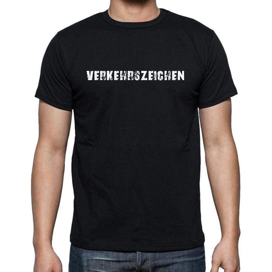 Verkehrszeichen Mens Short Sleeve Round Neck T-Shirt - Casual