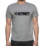 Warner Grey Mens Short Sleeve Round Neck T-Shirt 00018 - Grey / S - Casual