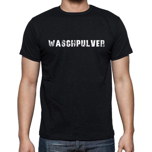 Waschpulver Mens Short Sleeve Round Neck T-Shirt - Casual