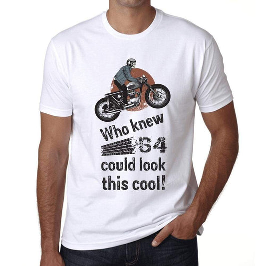 Who Knew 54 Could Look This Cool Mens T-Shirt White Birthday Gift 00469 - White / Xs - Casual