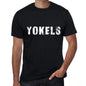 Yokels Mens Vintage T Shirt Black Birthday Gift 00554 - Black / Xs - Casual