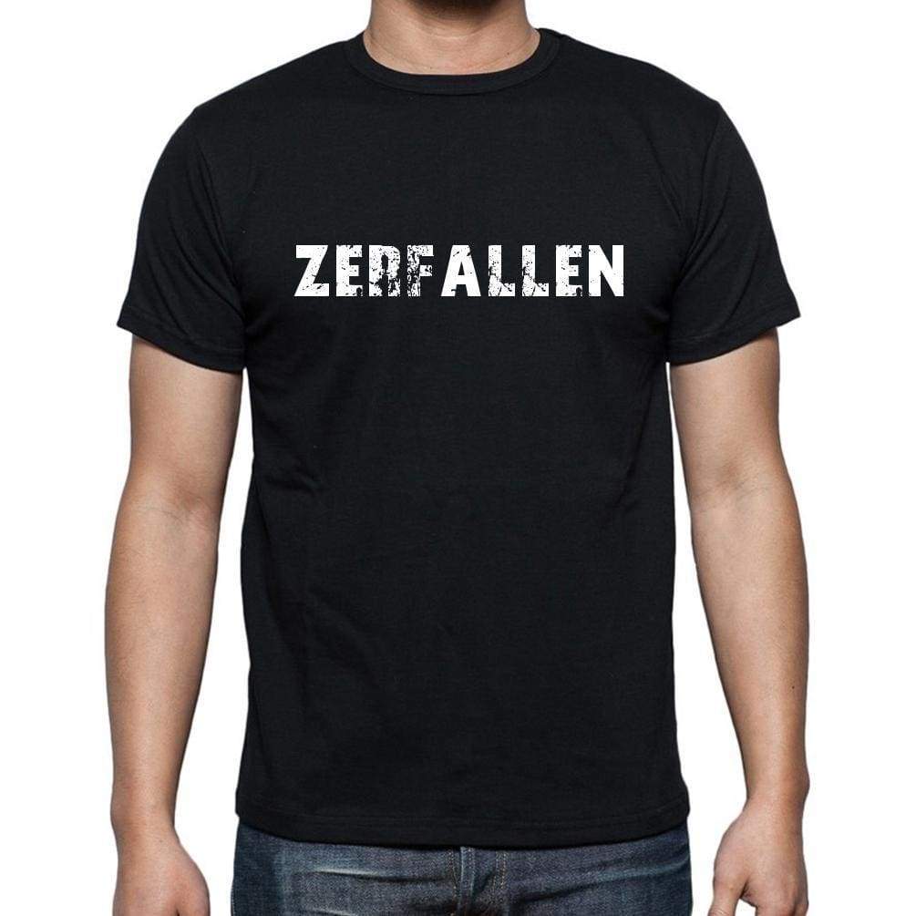 Zerfallen Mens Short Sleeve Round Neck T-Shirt - Casual