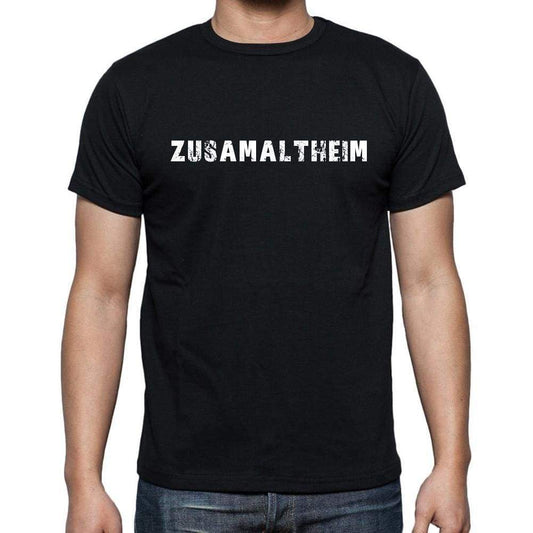 Zusamaltheim Mens Short Sleeve Round Neck T-Shirt 00003 - Casual